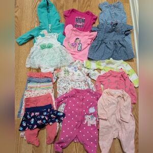 Carter's Baby Girl Clothing - 3 Months